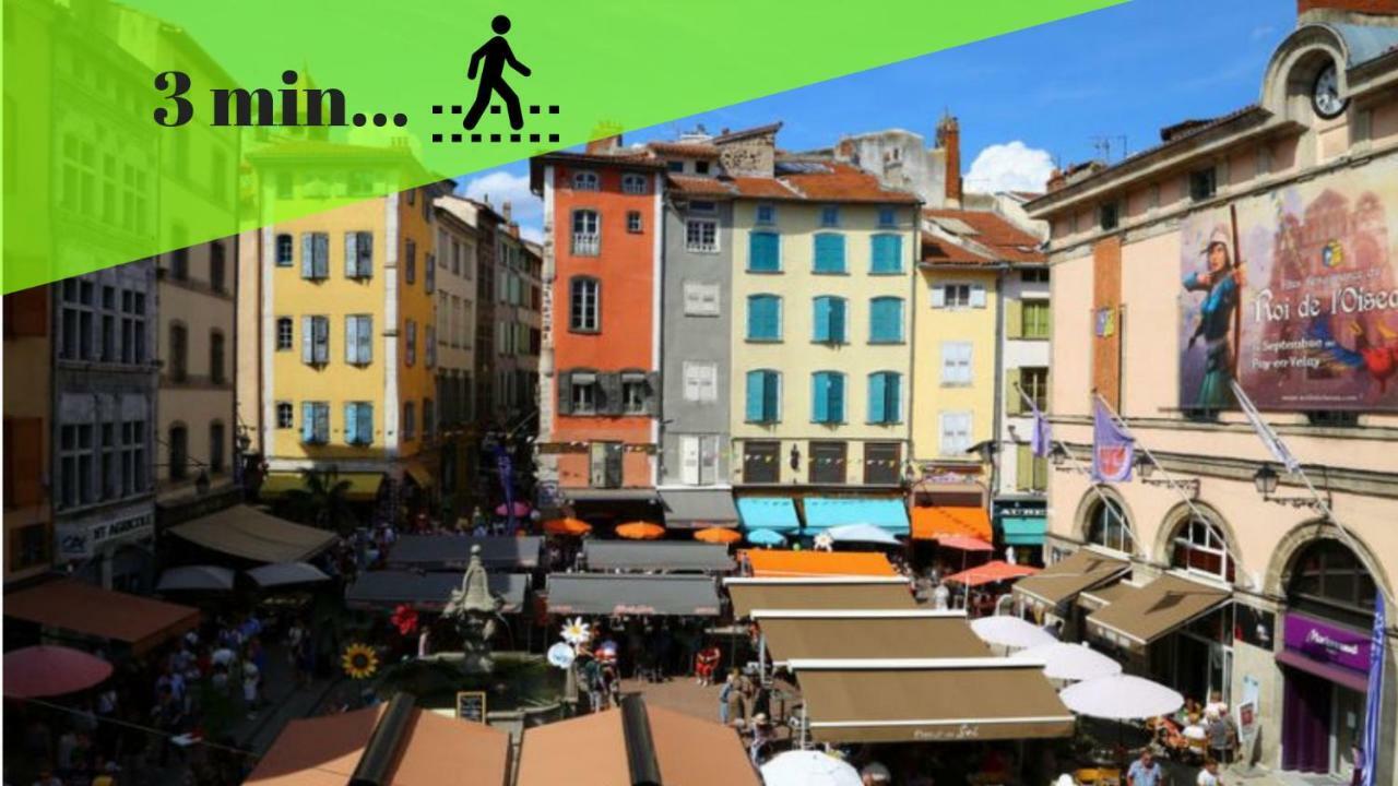 Les Nuits D'Anis - Appartements Hypercentre Le Puy-en-Velay Exterior foto